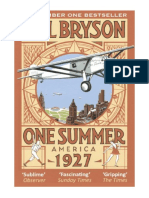 One Summer: America 1927 - Bill Bryson