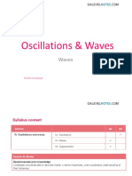 Oscillations & Waves