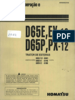 KOMATSU - Manual de Operacao Trator de Esteiras D65EX-12 D65E-12