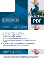 Physical Fitness Test PPT PDF Format