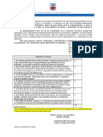 Autoevaluacion en Asignatura