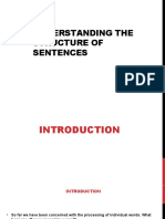 Chapter 9, Understanding The Structure of Sentences - Parts 1 + 2