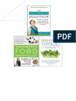 The Autoimmune Solution, Hashimoto's Food Pharmacology (Hardcover), Hashimoto Thyroid Cookbook 3 Books Collection Set - Amy Myers M.D.