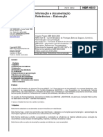 NBR 06023 - 2003 - Informação e Documentação - Referências - Elaboração