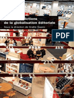 Les Contradictions de La Globalisation Éditoriale by Sapiro, Gisèle (Sapiro, Gisèle)