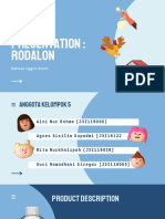 Product Presentation: Rodalon: Bahasa Inggris Bisnis