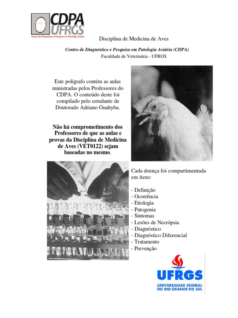 Patologia Veterinária: Ooforite em aves