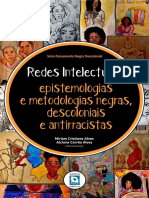 Livro Redes Intelectuais Epistemologias e Metodologias Negras Descoloniais e Antirracistas