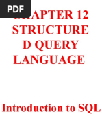 Structure D Query Language