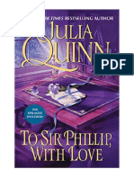 To Sir Phillip, With Love (Bridgertons) - Julia Quinn