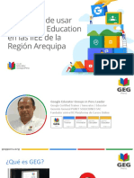 GEG Perú - G Suite For Education - GRE Arequipa