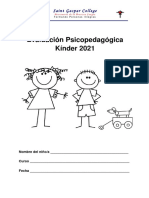 Kínder-Evaluación Informal Psicopedagógico 