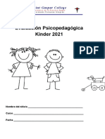 Evaluación Informal Mate.psicopedagógicokinder