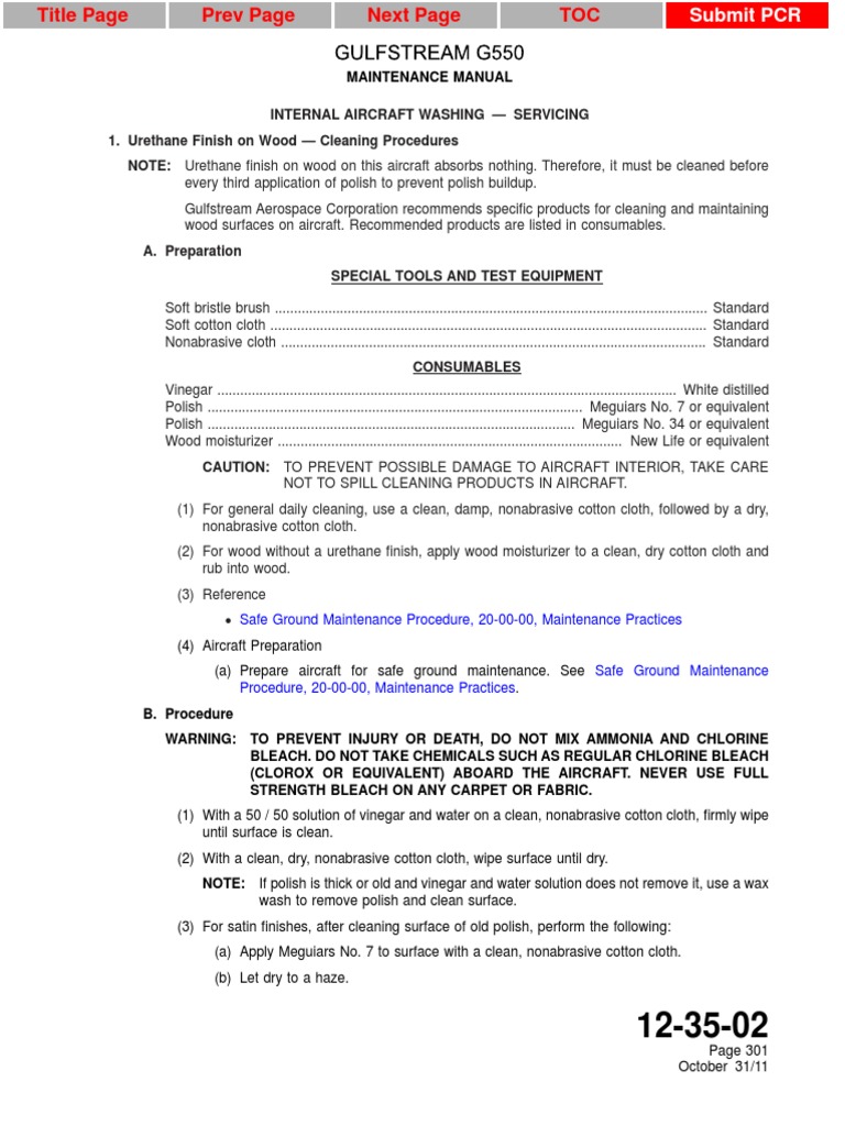 GULFSTREAM G450 TRAINING MANUAL PDF visual data 7