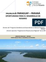 Hidrovía Paraguay-Paraná desarrollo Rosario