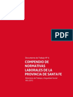 Compendio de Normativas Ministerio de Trabajo de Santa Fe Web