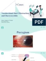 Pterygium & Dacryocystitis