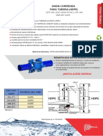 Union Corrediza Hdpe