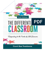 The Differentiated Classroom: Responding To The Needs of All Learners - Carol Ann Tomlinson
