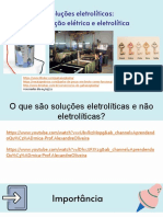 Aula 16 - Soluções Eletrolíticas