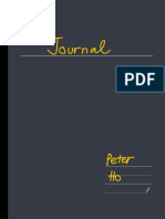 Journal Peter Ho