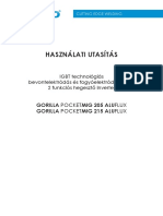 Iweld Gorilla PocketMIG AluFlux 205 Kézikönyv