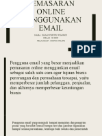 Pemasaran Online Menggunakan Email