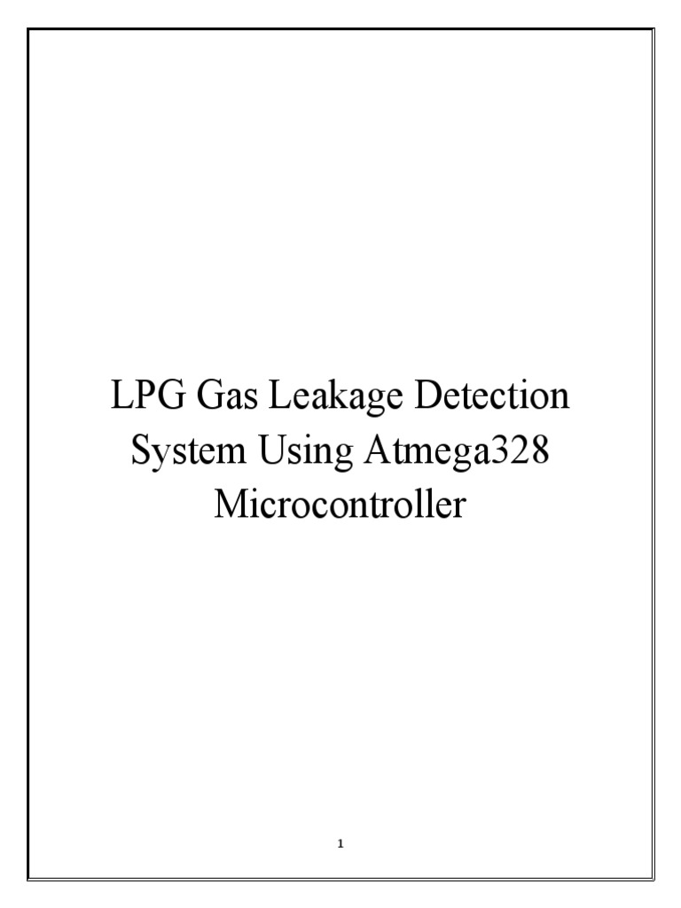 LPG Gas Leakage Detection System Design | PDF | P–N Junction | Capacitor