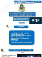 Modelo interagencial ciberdefensa Bolivia