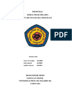 Proposal PT Bio Nusantara Teknologi