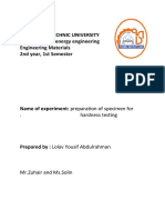 Duhok Polytechnic University Department of Energy Engineering Engineering Materials 2nd Year, 1st Semester