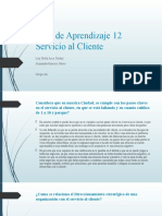 Guía de Aprendizaje 12 Servicio Al Cliente