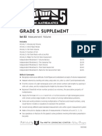 Grade 5 Supplement: Set D2 Measurement: Volume