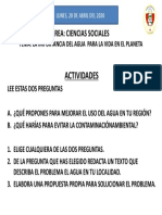 Actividades Aprendo en Casa Lunes 20-04 Ccss