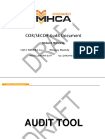 COR Audit Tool Draft Web