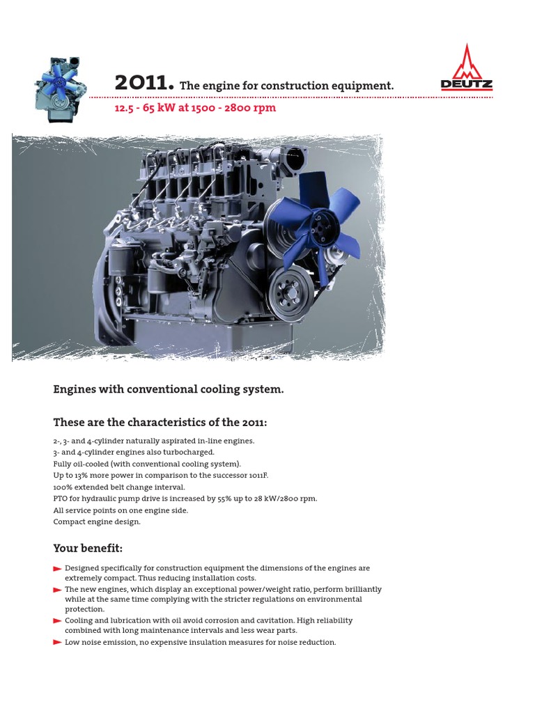 Deutz F3M 2011ext - en | PDF | Engines | Piston