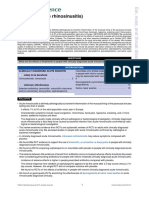 Sinusitis (Acute Rhinosinusitis) : Kim Ah-See