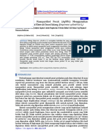 Sisntesis Nanopartikel Perak Flavonoid