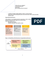 1 Organizations: Organazational Performance