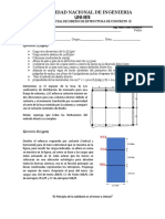 Diseño de estructura de concreto con cargas y refuerzo de cortante