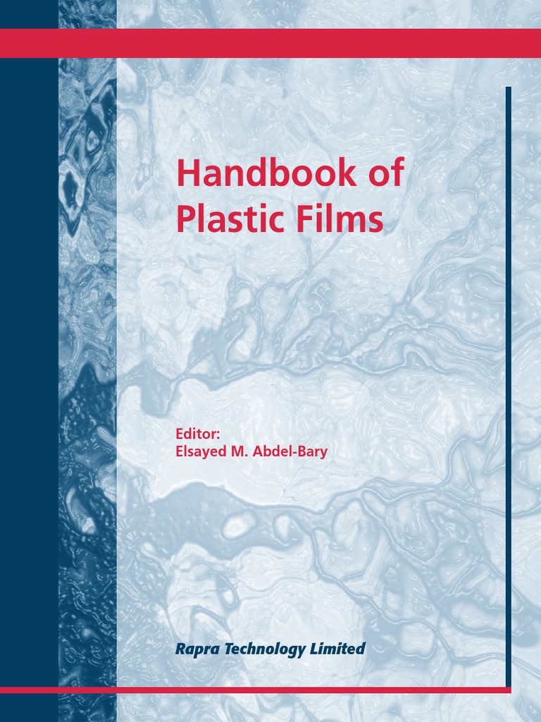 Handbook of Plastic Films Editor PDF Polyethylene Plastic