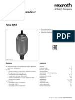 Bladder-Type Accumulator: HAB10-330 - D