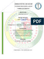 Artrópodos y Otros Vectores de Importancia Médica Tarea Plus