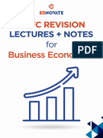 Cafc Economics Revision Lectures & Notes