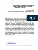 O Modelo de Cognição Musical de Koelsch Como Base para Intervenções Musicoterapêuticas em Ambulatório de Neurologia-Epilepsia