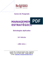 Programa Management Estratégico UB 2011