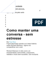 Como Manter Uma Conversa - Sem Estresse