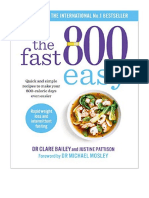 The Fast 800 Easy: Quick and Simple Recipes To Make Your 800-Calorie Days Even Easier - Food & Drink
