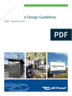 9 Infraestructure Design Guidelines - Transit