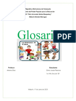 GLOSARIO DE Educacion Fisica